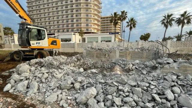 El Hospital Marítimo de Torremolinos en obras