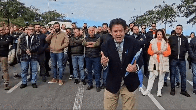 Vendedores ambulantes Estepona concentración