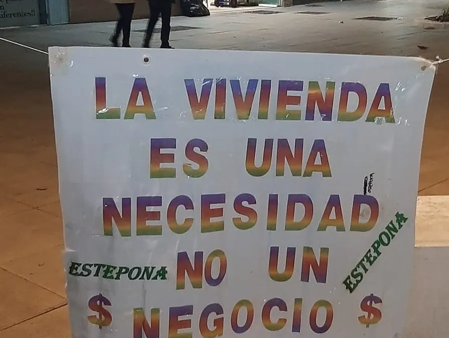 Crece la movilización ciudadana en Estepona por el imposible acceso a la vivienda