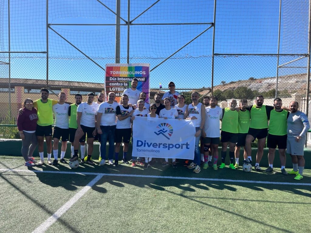 Diversport Torremolinos organiza el II Torneo contra la LGTBIfobia en el deporte