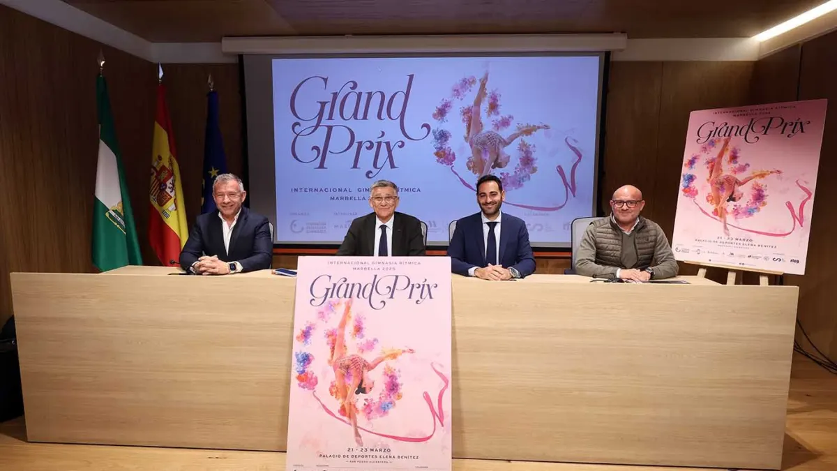 Del 21 al 23 de marzo Marbella albergará el Grand Prix con las 30 mejores gimnastas de todo el mundo
