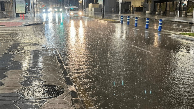Lluvias en Benalmadena