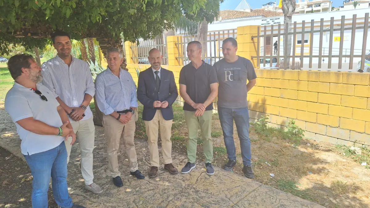 Javier Salas destaca el aumento del 64% de la plantilla en la Guardia Civil en Manilva