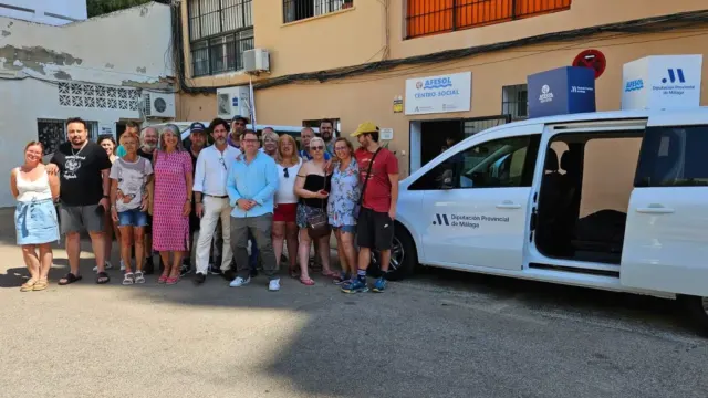 Diputación financia con 38.000 euros la compra de un vehículo para la Asociación de Personas con Enfermedad Mental de la Costa del Sol