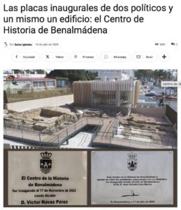 De placas a chalecos con el nombre de "Alcalde": el último capricho visible del regidor popular de Benalmádena