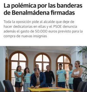 De placas a chalecos con el nombre de "Alcalde": el último capricho visible del regidor popular de Benalmádena