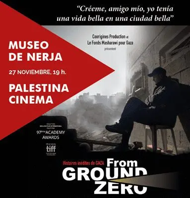 La Cueva de Nerja se convierte en ventana a Gaza con la proyección de From Ground Zero