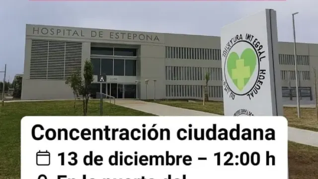 Estepona: Denuncian la apertura incompleta del hospital y acusan a la Junta de utilizar electoramente la sanidad