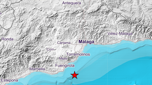 Un terremoto de magnitud 4.9 con epicentro en Fuengirola sacude Málaga