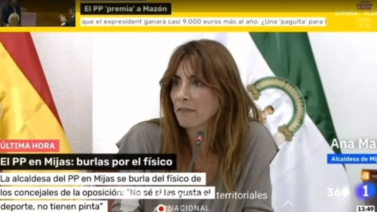 La polémica de las ofensas de la alcaldesa de Mijas a los concejales del PSOE llega a televisiones y prensa nacional