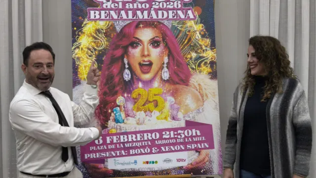 Benalmádena celebra el 25º aniversario de la Gala Drag Queen como símbolo de diversidad e inclusión