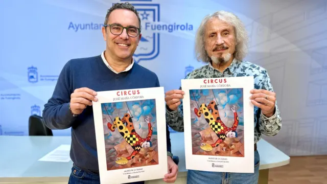 José María Córdoba presenta en Fuengirola su proyecto ‘Circus’, una exposición que conmemora sus 50 años de trayectoria artística