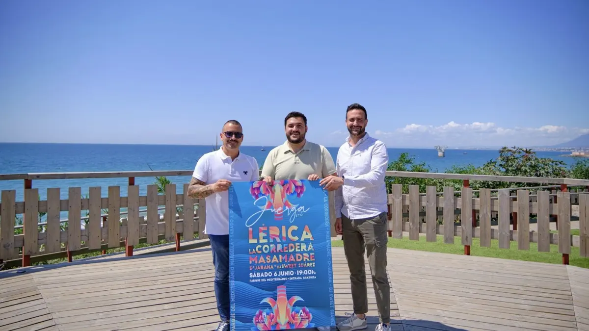 El Juerga Fest de Marbella celebrará el 6 de junio su cuarta edición con Lérica como cabeza de cartel