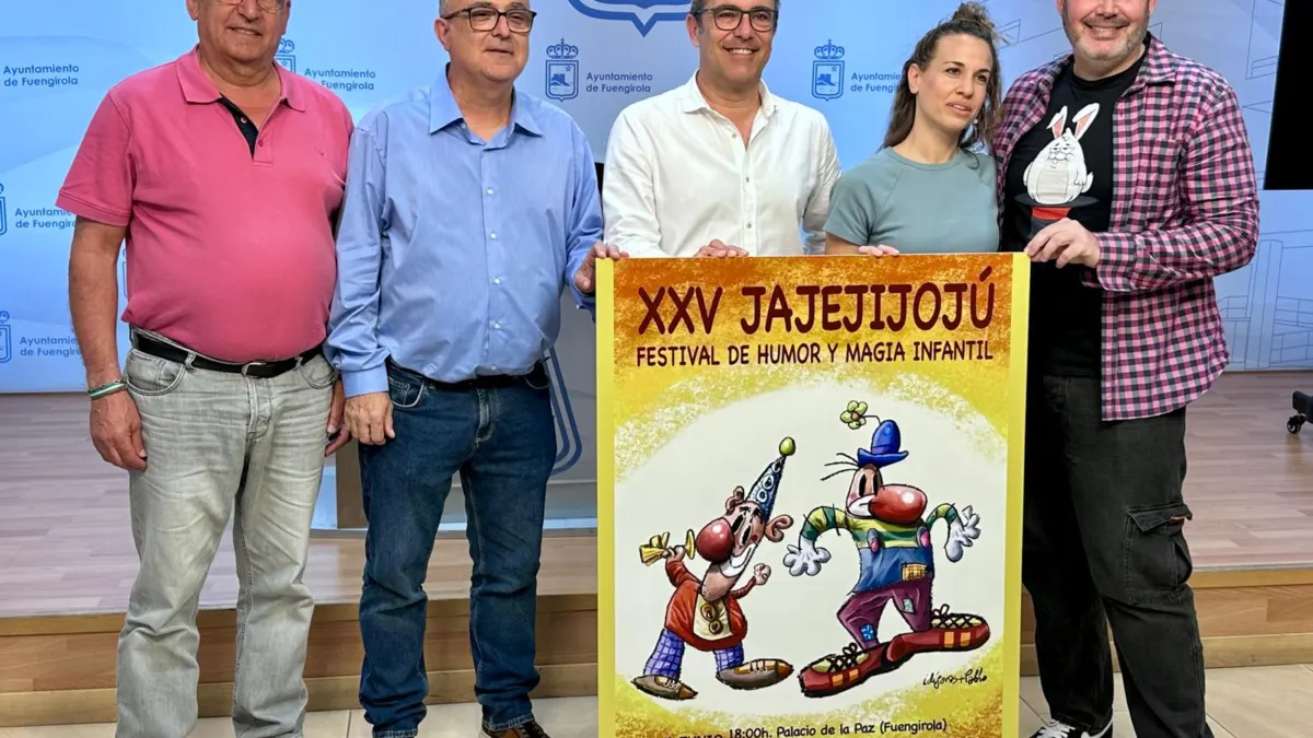 El Palacio de la Paz de Fuengirola acogerá el 6 de junio el XXV Festival de Humor y Magia Infantil ‘Jajejijojú’ a beneficio de AVOI