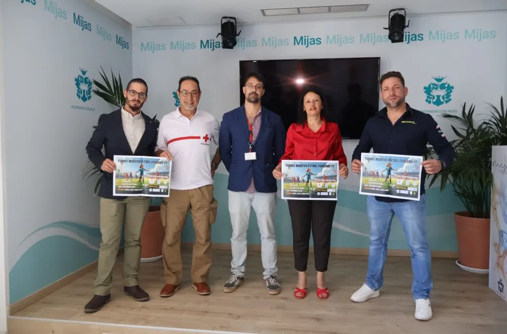 El Polideportivo de Las Lagunas acoge el 6 de junio un Torneo Benéfico de Fútbol Femenino a favor de Cruz Roja Mijas