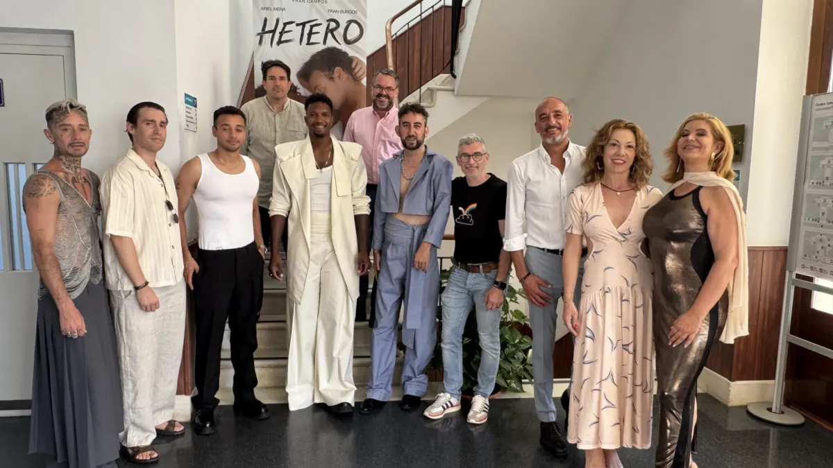 La nueva película de Fran Campos, «Hetero», presenta sus primeras imágenes en la programación del Pride de Torremolinos