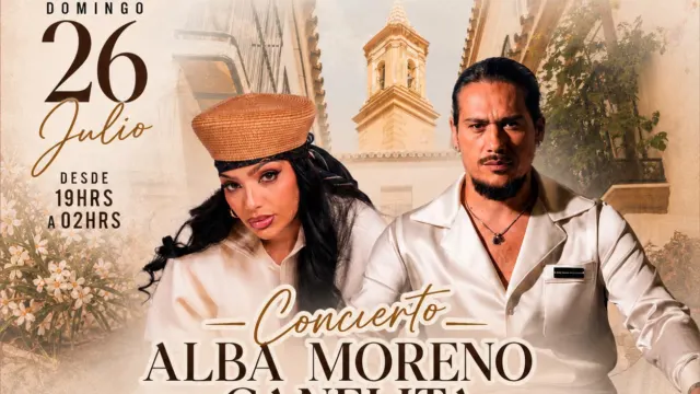 Estepona reunirá a Alba Moreno y Canelita en una gran noche de arte y compás