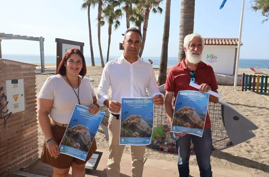 Mijas impulsa la campaña ‘Territorio Azul’ para enseñar a la ciudadanía los beneficios del reciclaje y así cuidar el mar