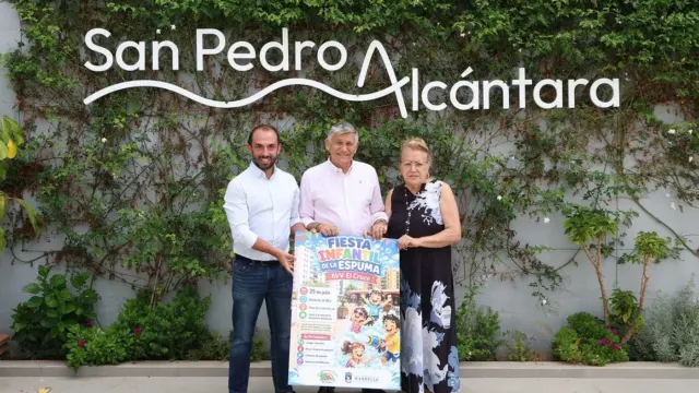San Pedro Alcántara acogerá el 25 de julio la Fiesta Infantil de la Espuma con juegos populares, animación y actividades para toda la familia