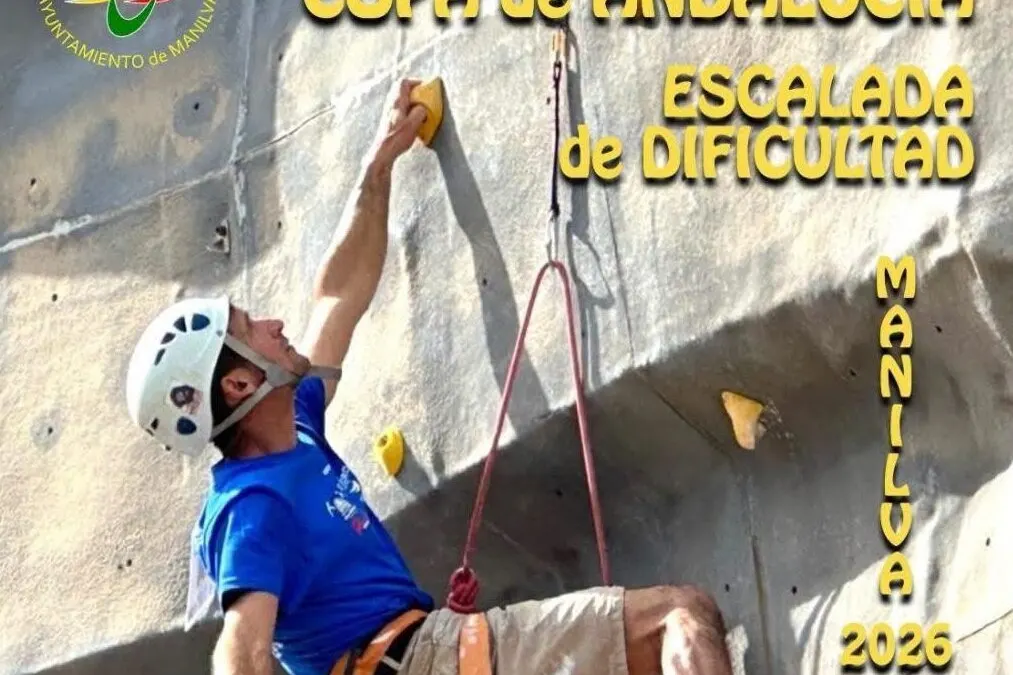 Manilva dará el pistoletazo de salida a la Copa de Andalucía de Escalada de Dificultad 2026