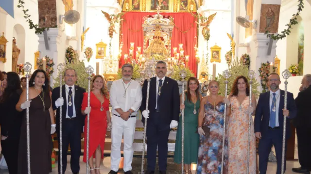 Josele González y Roy Pérez ponen en valor la “entrega y devoción” del pueblo de Mijas con su patrona