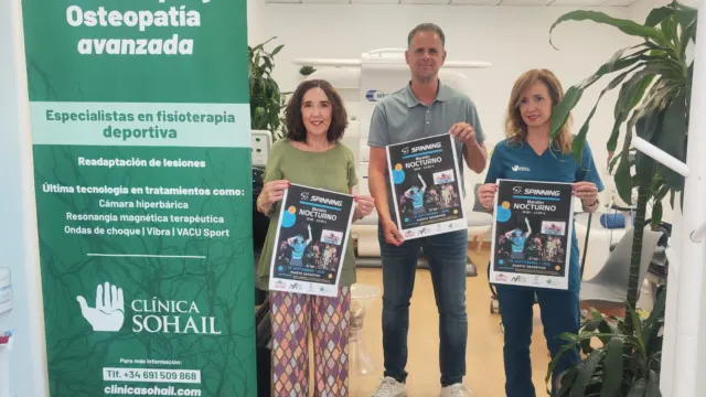 Fuengirola organiza el cuarto maratón nocturno de spinning al aire libre a beneficio de AFA