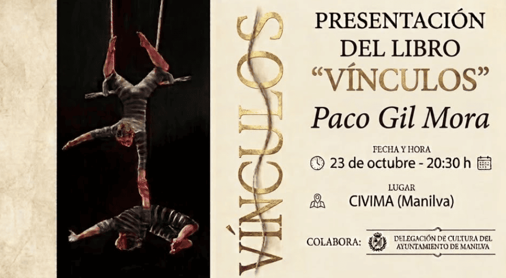 Paco Gil Mora presenta este viernes en Manilva ‘Vínculos’, su séptimo libro y regreso a la poesía